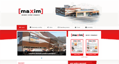 Desktop Screenshot of ocmaxim.cz
